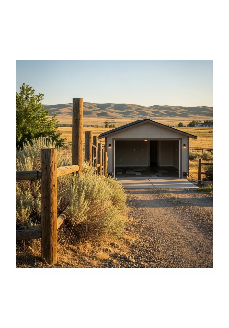 Star property with mixed landscaping and rural character.